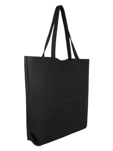 2 IN 1 BLACK WOMENS TOTE BAG