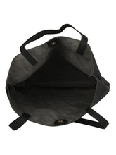 Load image into Gallery viewer, 2 IN 1 BLACK WOMENS TOTE BAG