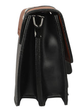 Load image into Gallery viewer, A SUPER CHIC BROWN AND BLACK SLING BAG