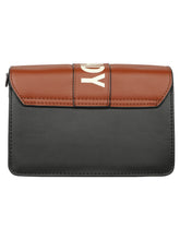 Load image into Gallery viewer, A SUPER CHIC BROWN AND BLACK SLING BAG