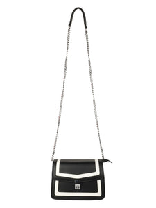 A SMART CAUSAL BLACK SLING BAG