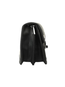 A SMART CAUSAL BLACK SLING BAG