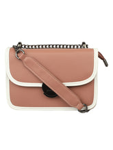 Load image into Gallery viewer, SALMON PINK ELEGANT SLING BAG