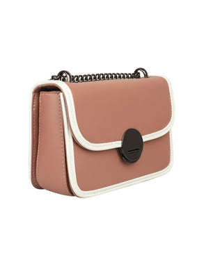 SALMON PINK ELEGANT SLING BAG