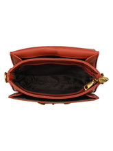 Load image into Gallery viewer, CLASSY BROWN SLING BAG WITH HAND CUFF BUCKLE