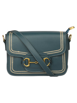 PINE GREEN CLASSY SLING BAG