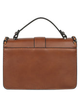 Load image into Gallery viewer, BROWN CHAIN BORDER VINTAGE SLING BAG