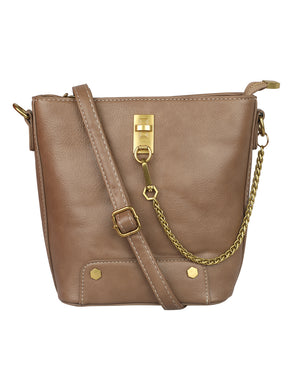 SIMPLE CLIQUE MUD BROWN SLING