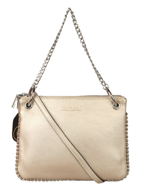 BLING GOLDEN SHORT CHAINED SLING BAG