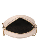Load image into Gallery viewer, SUPER EXOTIC CIRCULAR BEIGE SLING BAG