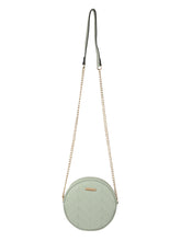 Load image into Gallery viewer, SUPER EXOTIC CIRCULAR OLIVE GREEN SLING BAG