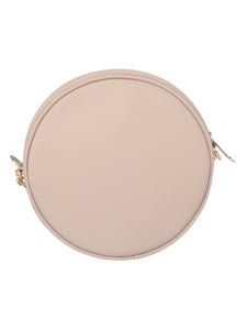 SUPER EXOTIC CIRCULAR ROSE PINK SLING BAG