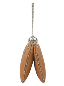 SHORT CHAINED BRONZE BROWN BAG