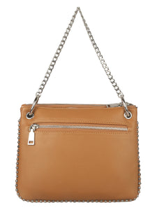 SHORT CHAINED BRONZE BROWN BAG
