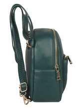 Load image into Gallery viewer, SUPER SLEEK TINY PINE GREEN CAUSAL BACKPACK