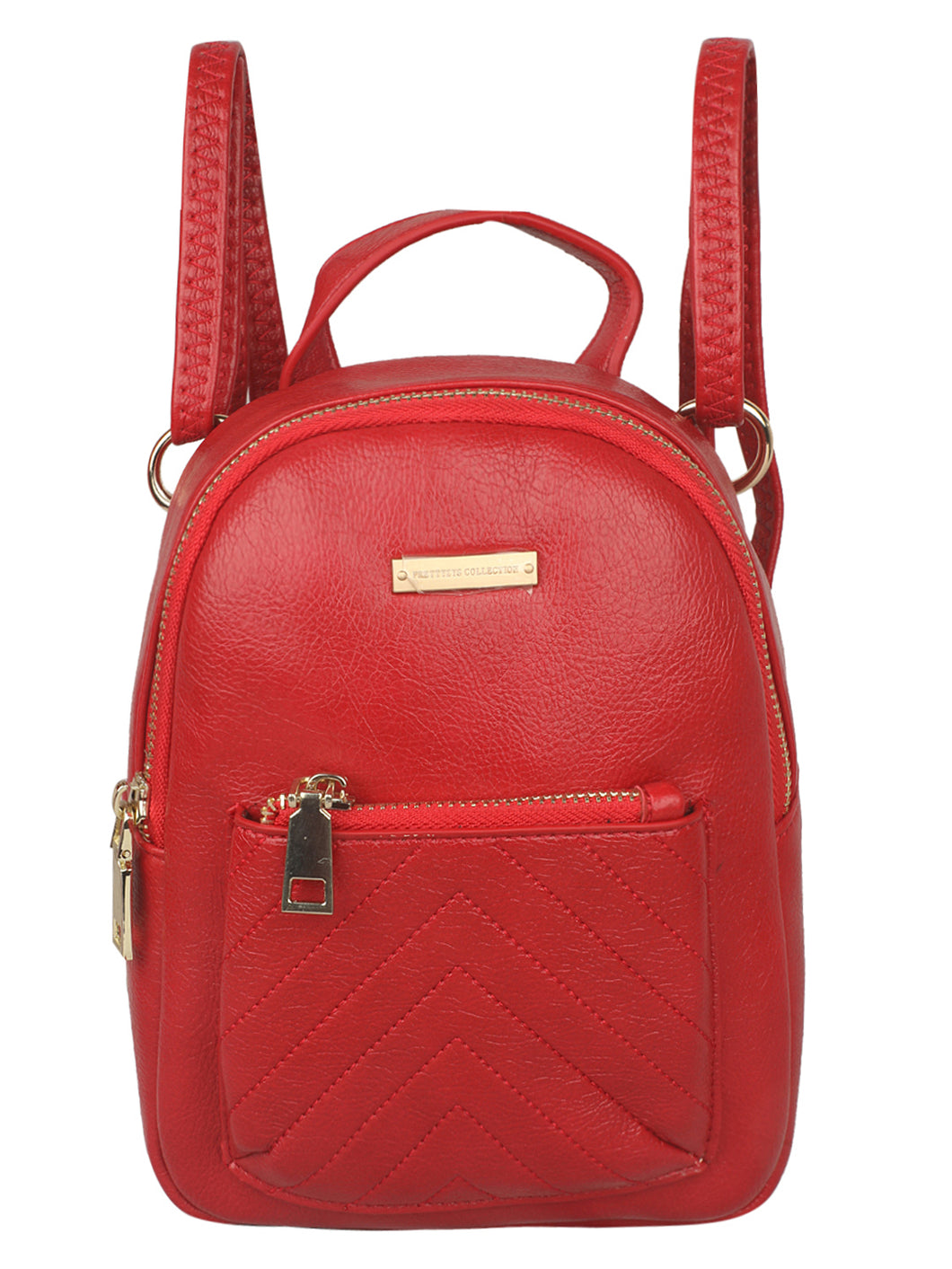 SUPER SLEEK TINY BRIGHT RED CASUAL BACKPACK