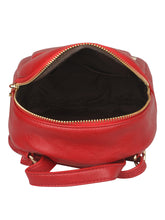 Load image into Gallery viewer, SUPER SLEEK TINY BRIGHT RED CASUAL BACKPACK