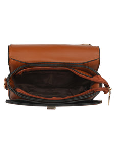 VINTAGE MUD BROWN SLING BAG