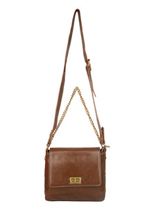ARMY BROWN VINTAGE SLING BAG