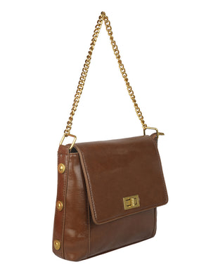 ARMY BROWN VINTAGE SLING BAG