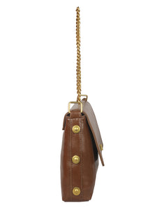 ARMY BROWN VINTAGE SLING BAG