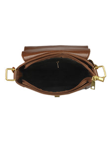 ARMY BROWN VINTAGE SLING BAG