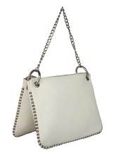 Load image into Gallery viewer, SHORT CHAINED WHITE SLING BAG