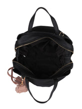 Load image into Gallery viewer, Flower Detail Handbag-Black