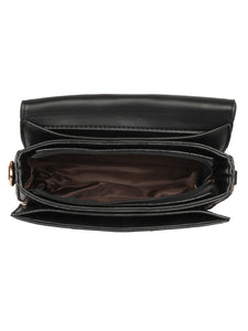 TRENDY BLACK SLING BAG