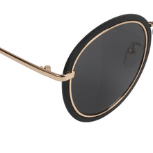 Load image into Gallery viewer, BLACK ROUND SUNGLASS UV400