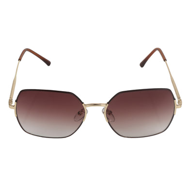 RIMLESS BROWN SUN-GLASS UV400