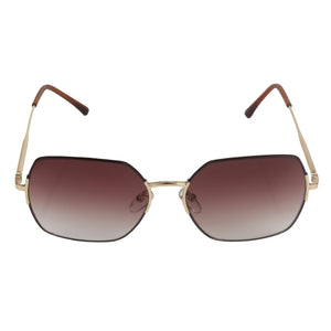 RIMLESS BROWN SUN-GLASS UV400