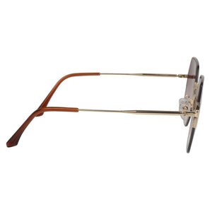 RIMLESS BROWN SUN-GLASS UV400