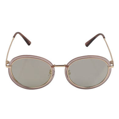 GREY OVAL SUNGLASS UV400
