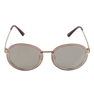 GREY OVAL SUNGLASS UV400