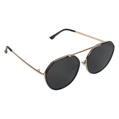 BLACK AVIATOR SUNGLASS UV400