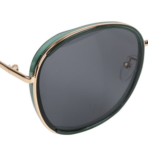 BLACK OVAL SUNGLASS UV400