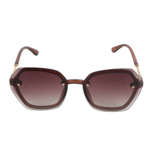 Load image into Gallery viewer, BROWN DOUBLE SHADED  SUNGLASS UV400