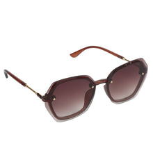 Load image into Gallery viewer, BROWN DOUBLE SHADED  SUNGLASS UV400