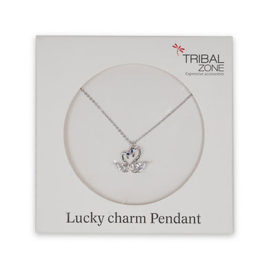 LUCKY CHARM SWAN NECKLACE