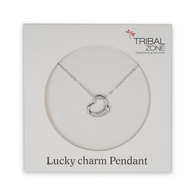 LUCKY CHARM HEART PENDENT