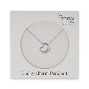 LUCKY CHARM HEART PENDENT
