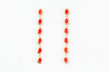 Load image into Gallery viewer, Love Line Dangle Earrings