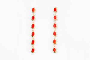 Love Line Dangle Earrings