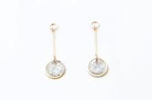 Load image into Gallery viewer, Gold on Future Crystal Dangle Earrings