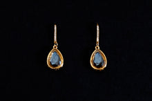 Load image into Gallery viewer, Classic Drop Shaped Diamond Earrings