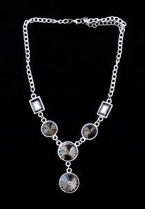 Black Crystal Necklace