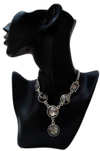 Load image into Gallery viewer, Black Crystal Necklace