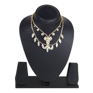 Exclusive Stone Studded Necklace With Zx Stones