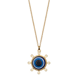 Round Evil Eye Lucky Pendant